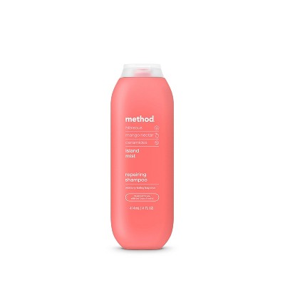Method Island Mist Repairing Sulfate & Silicone Free Hibiscus, Mango, Passion Fruit Shampoo - 14 fl oz