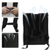 Unique Bargains Pet Backpack Transport Box for Cats and Small Dogs 13.39"x9.84"x16.54" Black - 4 of 4