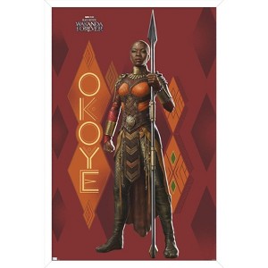 Trends International Marvel Black Panther: Wakanda Forever - Okoye Framed Wall Poster Prints - 1 of 4