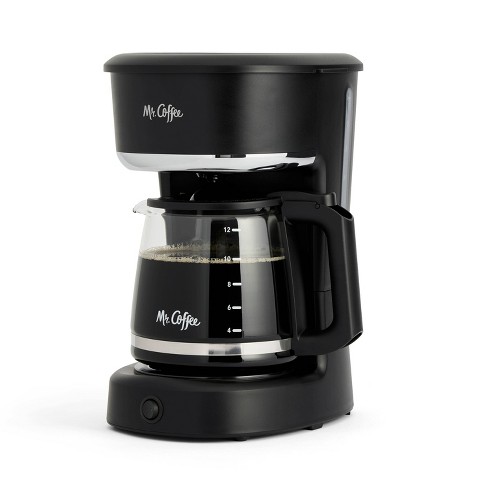 Mr. Coffee 12-cup Switch Coffee Maker Black: Electric Drip Coffee 