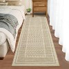 Coucheta Washable Runner Rug, Non-Slip Low Pile , Boho Chic Hallway Kitchen Bedroom Carpet for Your Home,Multi-Color & Size - 2 of 4