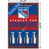 Trends International NHL New York Rangers - Champions 23 Framed Wall Poster Prints - 3 of 4