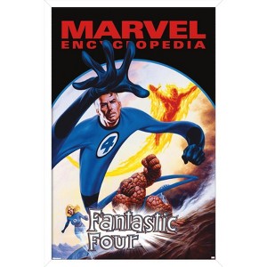 Trends International Marvel Publishing: Fantastic Four - Fantastic Four Encyclopedia Framed Wall Poster Prints - 1 of 4
