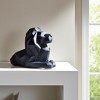 Modern Geometric Lion Figurine - Bold Resin Polyresin Sculpture - Sleek Abstract Animal Statue for Home, Office, Living Room & Desk Decor - 8" - 3 of 4