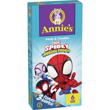 Annie's Spidey Shapes Cheddar Mac and Cheese - 6oz