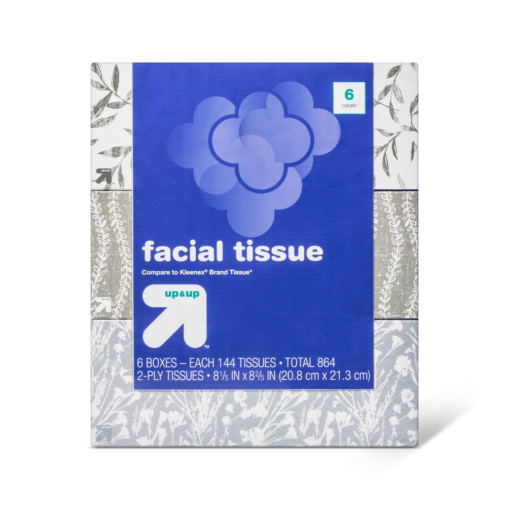 UPC 036000507454 - Facial Tissue - 144ct - (Compare to Kleenex Brand ...