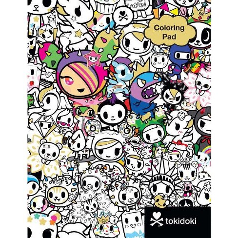 Tokidoki Coloring Pad - (paperback) : Target