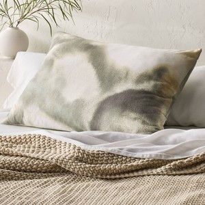 Heavyweight Linen Blend Throw Decorative Pillow - Casaluna™ - 1 of 3