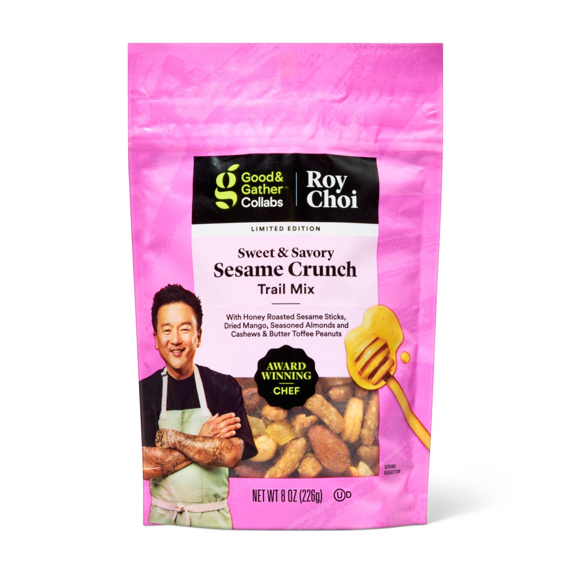 Sweet & Savory Sesame Crunch Trail Mix - 8oz - Good & Gather™ Collabs | Roy Choi