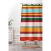 Deny Designs the Whiskey Ginger Vintage Striped Pattern Shower Curtain - 3 of 3