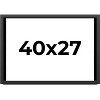 PosterPalooza | Shadow Box 1.5" Depth Black Picture Frame - UV Acrylic, Backing Board, Hanging Hardware - 2 of 4
