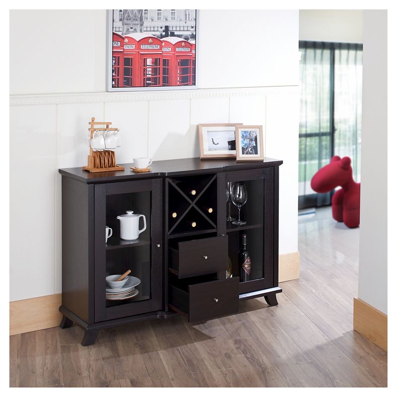 Antonette Transitional Multi-Storage Dining Buffet Cappuccino - HOMES: Inside + Out, 4 of 8