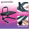 Liquid Stands Ergonomic Guitar Foot Stool Under Desk for Kids - Height Adjustable Elevated Piano Foot Rest - Enhance Comfort and Improve Posture - 4 of 4