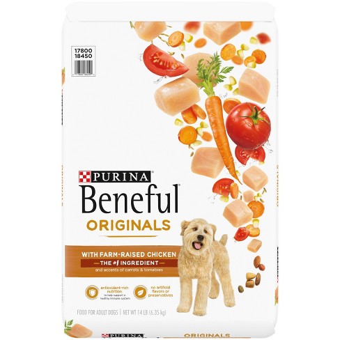 Purina Beneful Originals with Real Chicken Adult Dry Dog Food - 14lbs - image 1 of 4