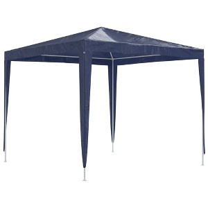 vidaXL Party Tent 8.2'x8.2' Blue - 1 of 4