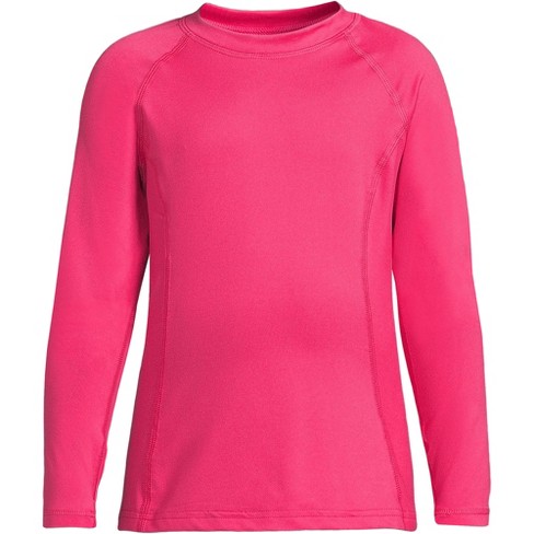 Lands' End Women's Thermaskin Heat Thermal Top Base Layer Long