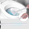 REGALWOVEN Stainless Steel Wall Mounted Bathroom Essentials Small Scrubber 360 Degree Toilet Brush with Holder - 2 of 4