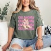Simply Sage Market Women's Coquette Oklahoma Cowgirl Boots Short Sleeve Garment Dyed Tee - 2 of 2