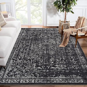 Hallway Runner Rug Kitchen Rugs Non Slip Washable Soft Touch Carpet Runner Rug Stylish Rug Runner Home Kitchen - 1 of 4