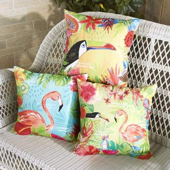 The Lakeside Collection Tropical Outdoor Cushion Collection