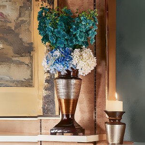 NicBex Polyresin Vase Home with Rich Colors and Egyptian Designs for Centerpieces for Dining Room, Living Room, Office - 1 of 4