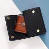 Wikineon Small Women's Leather Bifold Wallet - RFID Blocking Credit Card Holder with Zipper Coin Pocket, Organized Card Slots for Easy Access - 2 of 4