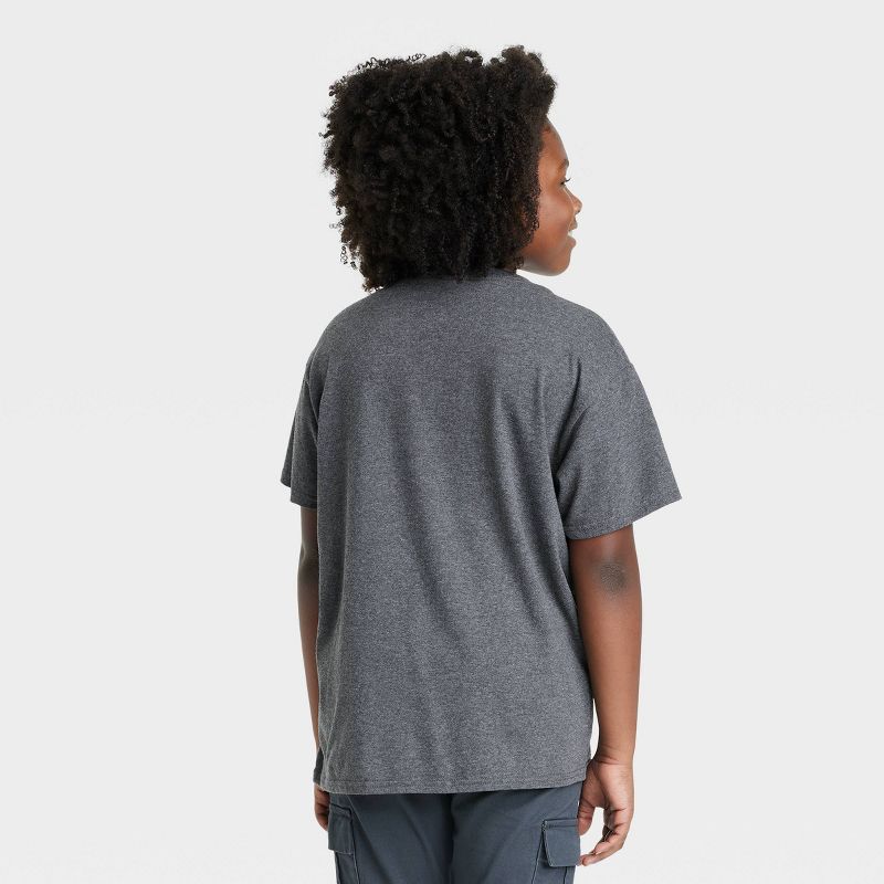 Boys' SpongeBob SquarePants Short Sleeve Graphic T-Shirt - Gray, 2 of 4