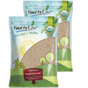 Organic Spelt Berries - Non-GMO, Whole Grain, Non-Irradiated, Vegan Superfood, Bulk - 1 of 4