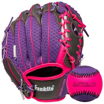 Franklin Sports 9.5'' Meshtek Glove with Ball