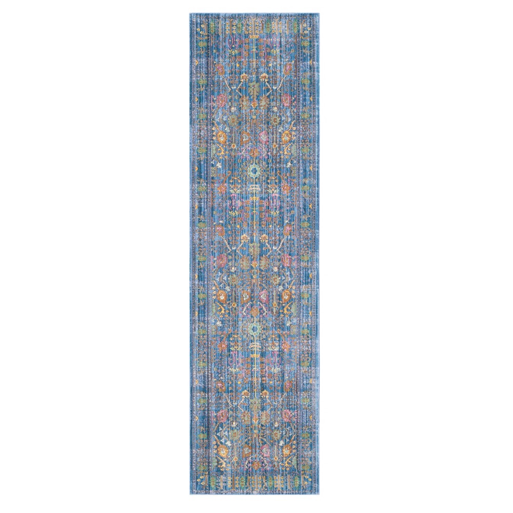 2'3inx12' Runner Hayden Loomed Blue - Safavieh