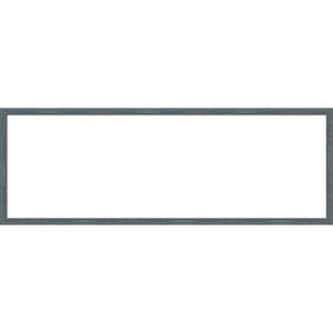 Amanti Art Dixie Blue Grey Rustic Narrow Framed Dry Erase Magnetic Board - 1 of 4