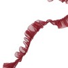 Unique Bargains Ribbon with Lace Trim & Crinkle Satin Polyester 35.83"x0.98" 1 Pc - 3 of 3
