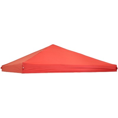 Sunnydaze Standard Pop-Up Canopy Shade - 12' x 12' - Red