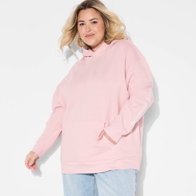Women's Oversized Hooded Pullover Sweatshirt - Wild Fable™