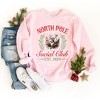 Simply Sage Market Women's Graphic Sweatshirt North Pole Social Club Reindeer - 3 of 4