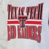 NCAA Texas Tech Red Raiders Unisex Ash Crew Fleece Sweatshirt - 3 of 3