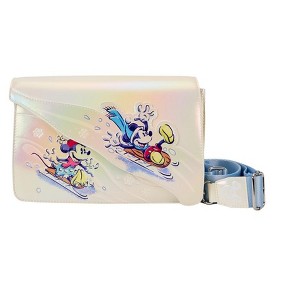 Loungefly Disney Mickey And Friends Winter Wonderland Crossbody Bag - 1 of 4