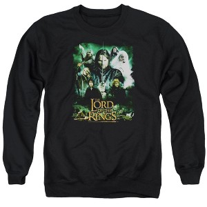 Lord Of The Rings Hero Group Adult Crewneck Sweatshirt - 1 of 4