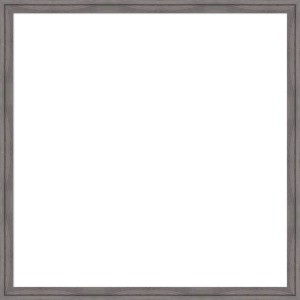 Amanti Art 26"x26" Florence Gray Framed Magnetic Dry Erase Board - 1 of 4