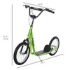Youth Kick Scooter for Kids 5+ with Adjustable Handlebar, Dual Brakes & Inflatable Wheels - 3 of 4
