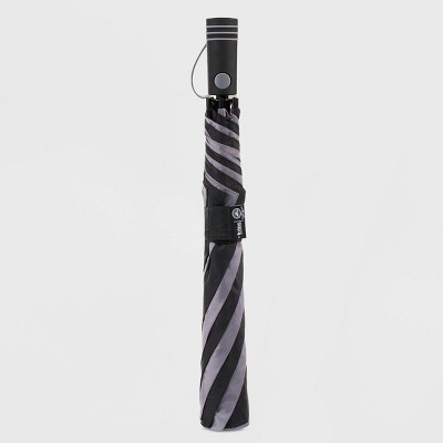 Totes Plaid Foldable Compact Umbrella - image 2