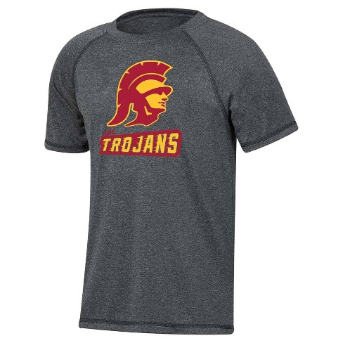 NCAA USC Trojans Boys' Gray Poly T-Shirt - image 1 of 3