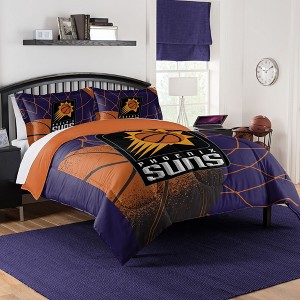 Sweet Home Collection NBA Phoenix Suns Comforter & Pillow Sham Set - 1 of 2