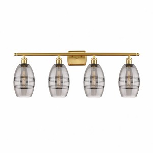 Vaz - 4 Light Bath Vanity In Industrial Style-9.13 Inches Tall and 35.88 Inches Wide - 1 of 1
