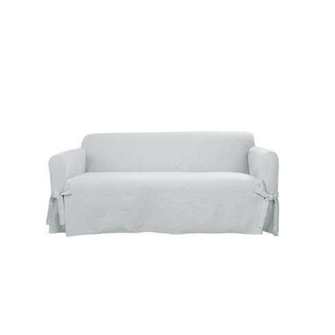 Tailored Slipcover for Loveseat with Attached Back – The Slipcover Maker