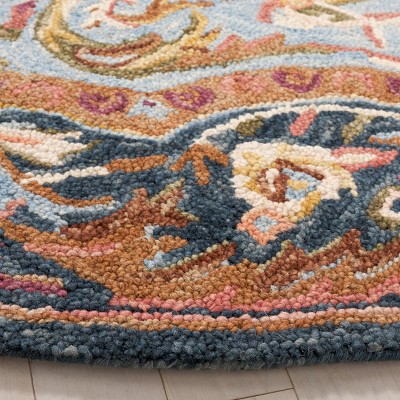 Savonnerie Hand Tufted 85% Wool, 15% Cotton Oriental Rug
