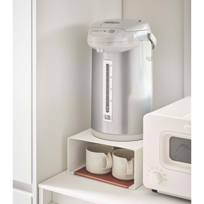 White Steel Stackable Countertop Storage Shelf