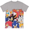 Sonic The Hedgehog Men's Shirt - The Blur Blur - Official Sega Front and Back Placement Print T-Shirt - 2 of 4