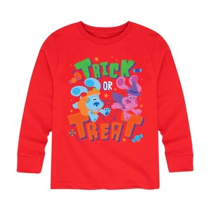 Boys' - Blue's Clues & You! - Trick Or Treat Long Sleeve Graphic T-Shirt - 1 of 4