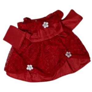 Doll Clothes Superstore Handmade Red Princess Dress Fits 14 Inch Baby Alive And Little Baby Dolls - 1 of 4